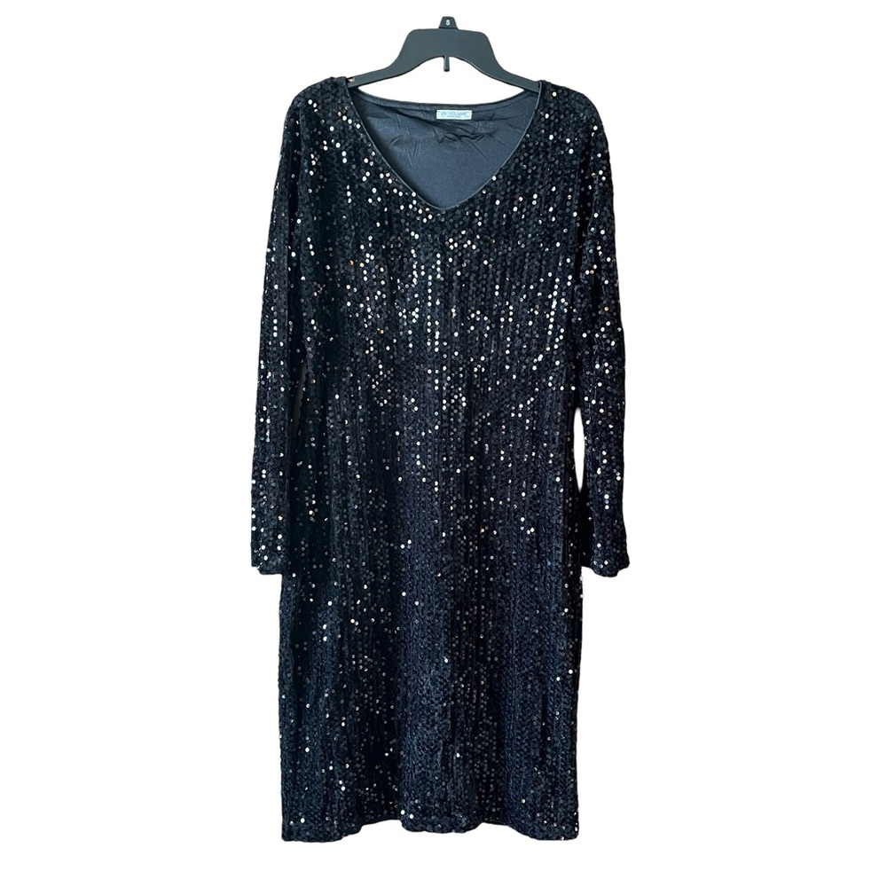 Long sleeve sequin dress size 18W
